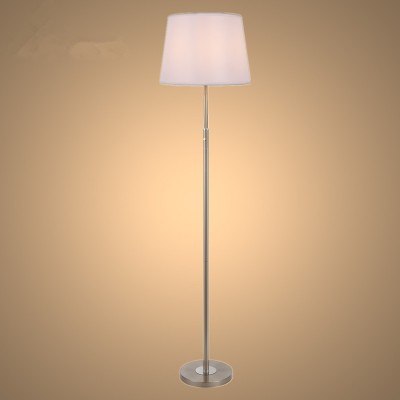 European classic antique floor lamp fabric white floor lamp shades for hotel decoration