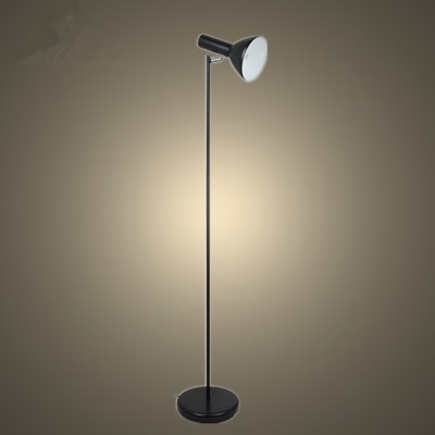 Home goods decorative iron tall reading lamp modern floor lamp black