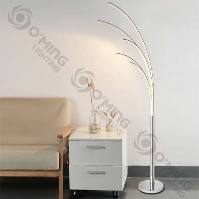 modern new design hotel coffee unique 5 light floor lamp