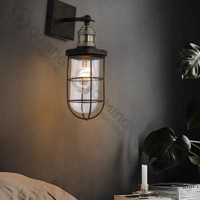 Indoor up and down wall lamp vintage industrial wall lights for hotel decoration